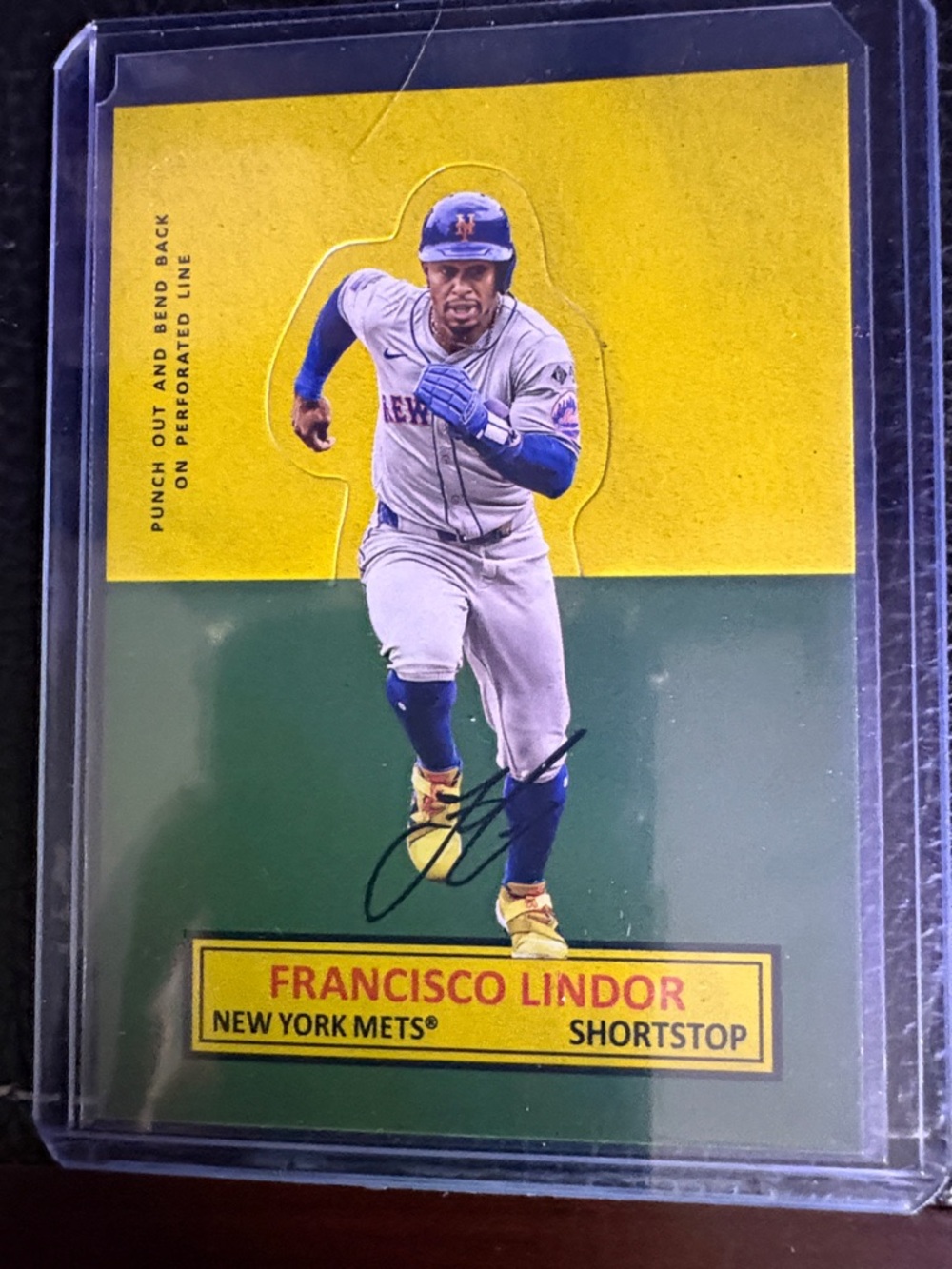 2025 Topps Francisco Lindor New York Mets Shortstop Baseball Card